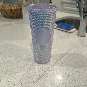 24oz Original unicorn studded Starbucks tumbler.